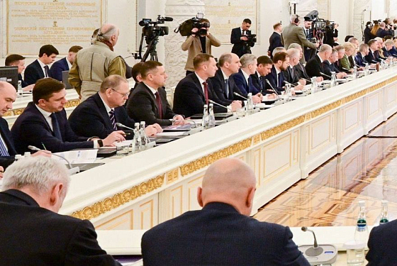 Олег Мельниченко принял участие  в заседании Госсовета РФ