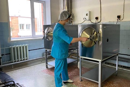 В пензенскую областную больницу привезли два новых стерилизатора