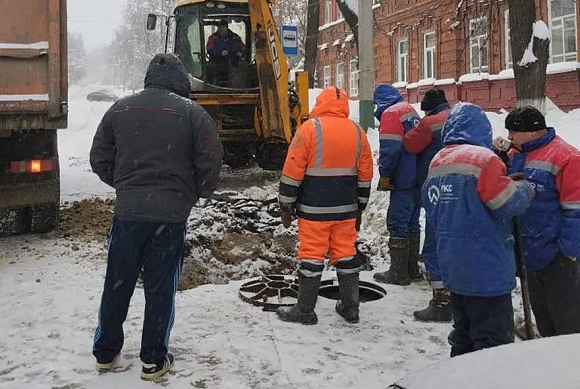 Часть Пензы 7 февраля осталась без холодной воды из-за аварии