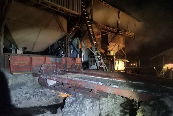 В Вадинском районе сгорели 30 тонн семечек
