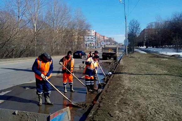 В Пензе 23 марта ремонтирую дороги на ул. Аустрина и Перспективной