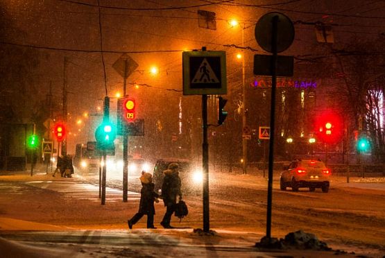 В Пензе 27 декабря ожидается снег и гололед