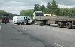 В Городищенском районе «Газель» врезалась в «Камаз»