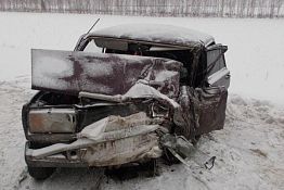 В ДТП под Пензой погиб мужчина, еще 4 человека получили травмы