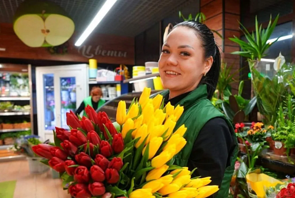 Где в Пензе купить тюльпаны к 8 Марта по 69 рублей?