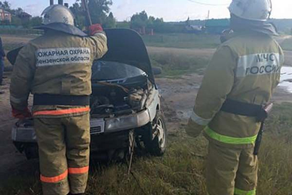 В Неверкинском районе вазовская «десятка» попала в ДТП