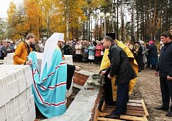 В Заречном началось строительство храма святого Пантелеимона В Заречном началось строительство храма святого Пантелеимона