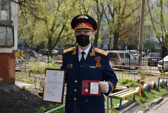 Пензенцу, обезвредившему более 1800 взрывных устройств, вручена медаль