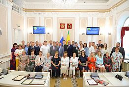 Валерий Лидин поздравил членов Общественной палаты с юбилеем
