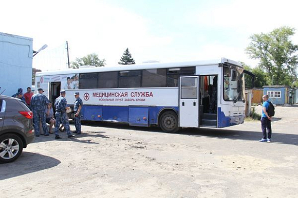 В пензенском СИЗО-1 приняли 26 литров крови