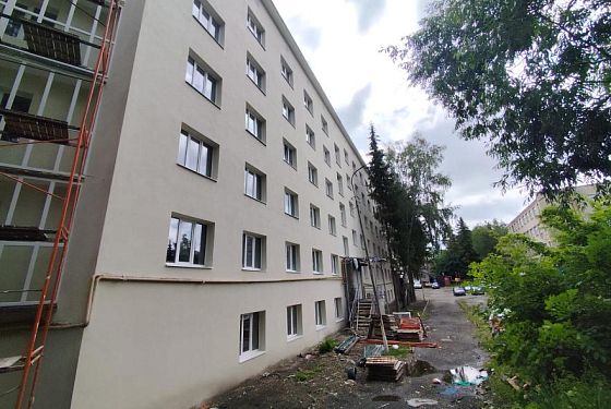 В Пензе ремонт строительного колледжа выполнили на 70%
