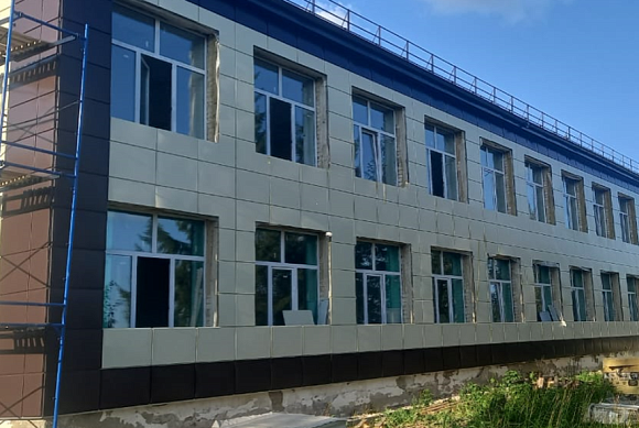 В селе Норовка Нижнеломовского района завершают капремонт школы