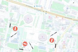 В Пензе 2 ноября перекроют дороги у Юбилейной площади