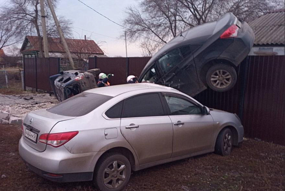 Под Пензой произошла авария с участием трех автомобилей 