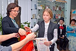 В библиотеке №2 наградили победителей конкурса «Салтыков-Щедрин и его герои» В библиотеке №2 наградили победителей конкурса «Салтыков-Щедрин и его герои»
