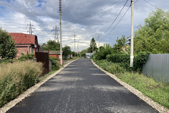 В Пензе отремонтировали дорогу по улице Полины Осипенко