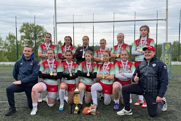Пензячки выиграли первенство России по регби-7 среди девушек не старше 18 лет