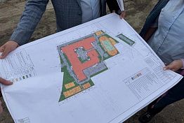 Началось строительство школы на 1100 мест в Дальнем Арбекове Началось строительство школы на 1100 мест в Дальнем Арбекове