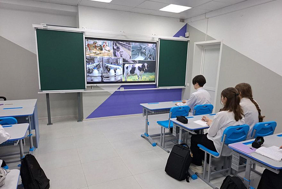 В школе №1 Белинского открылся агрокласс «Пищевая промышленность»