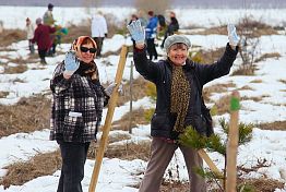В парке Дружбы Пензы заложили Аллею космонавтов