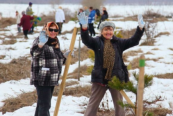В парке Дружбы Пензы заложили Аллею космонавтов