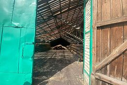 В Бековском районе плотник упал с высоты