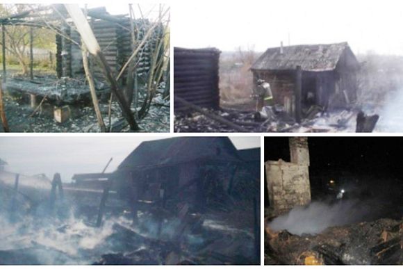 В Пензенской области за один день сгорело четыре дачи
