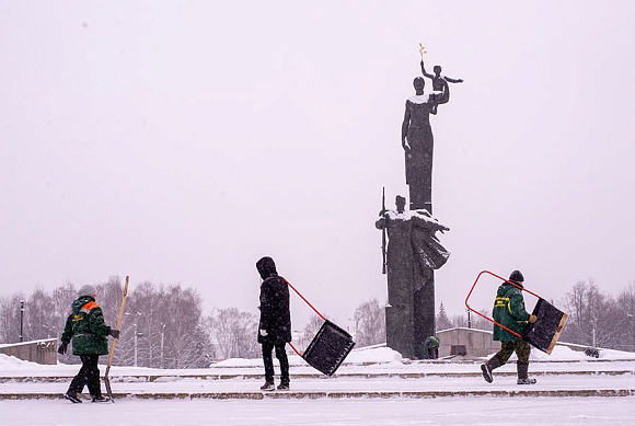 Пензенцев 15 января ждут снегопад и сильный ветер