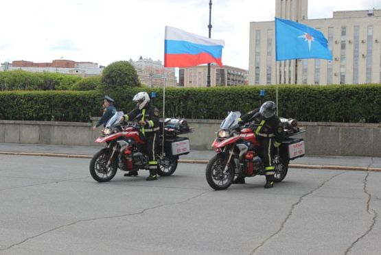 Спасатели будут патрулировать улицы Пензы на мотоциклах