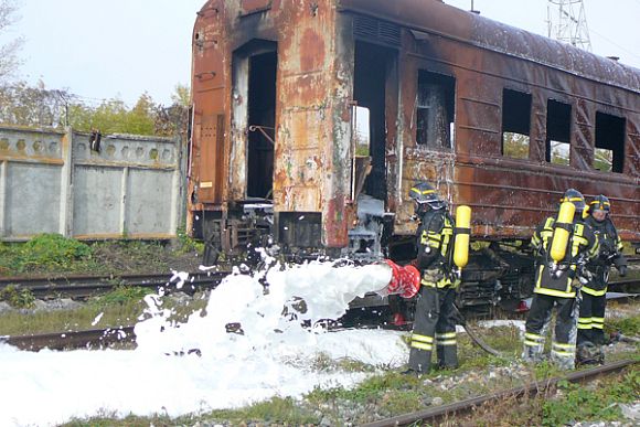 В Пензе «сгорел» вагон поезда