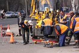 В Пензе мелкоямочный ремонт ведется во всех районах города