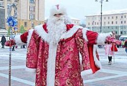 Открытие домика Деда Мороза в Пензе