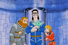 ГигаЧат создал анимацию с героями мультфильма «Тайна третьей планеты»