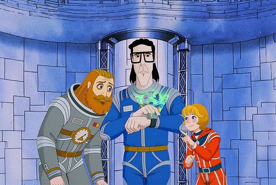 ГигаЧат создал анимацию с героями мультфильма «Тайна третьей планеты»
