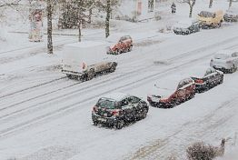 Пензенских водителей предупредили о снеге на дороге