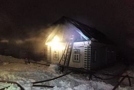 В Никольске дом на ул. Пацаева тушили 11 пожарных