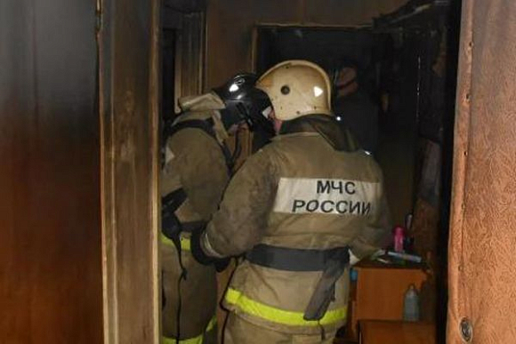 В Пензе жилой дом на Бугровке тушил 21 спасатель