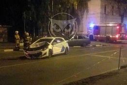 В ДТП на ул. Лермонтова пострадали два водителя