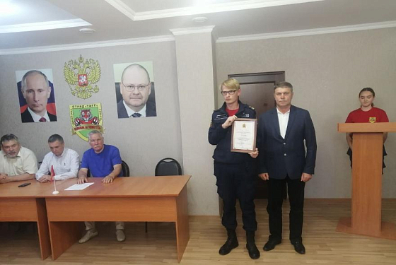 Бойцы отряда «Тигр» получили благодарности губернатора