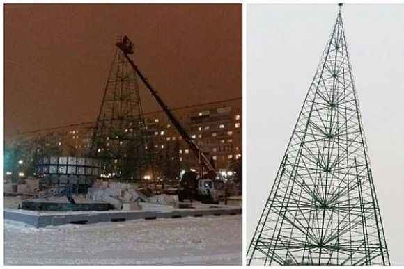 В Пензе 28 ноября собрали главную новогоднюю елку
