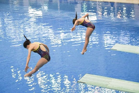 Пензенский спортсмены готовятся к спартакиаде по прыжкам в воду