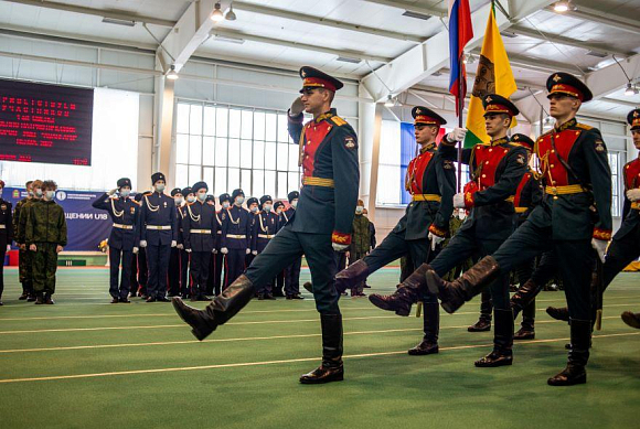 На базе УОР в Ахунах открылся военно-патриотический лагерь «Авангард»