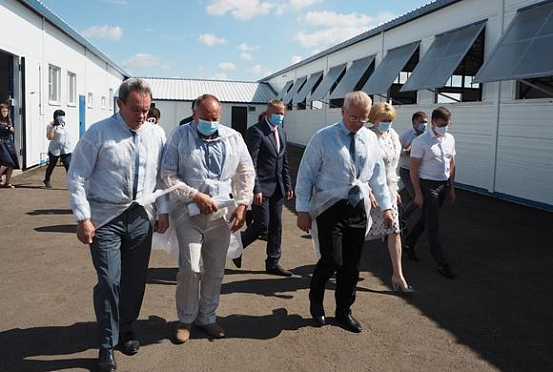 Пензенскому губернатору показали первую семейную ферму в Башмаковском районе