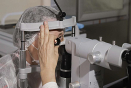 В Пензе начали лечить лазером помутнение в глазах