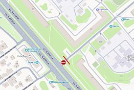 В Пензе перекроют участок дороги по улице 8 Марта