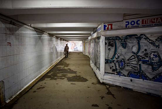 В Пензе из подземного перехода на пр. Победы уберут старые ларьки