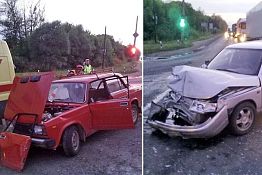 Под Пензой спасатели вытащили 2 человек из покореженных авто Под Пензой спасатели вытащили 2 человек из покореженных авто