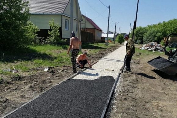 В Белинском отремонтируют и построят новые тротуары
