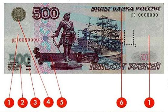 Пензенскую область заполонили фальшивые 500-рублевые купюры