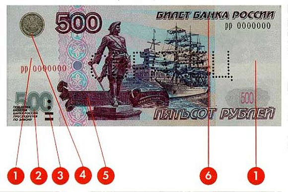 Пензенскую область заполонили фальшивые 500-рублевые купюры